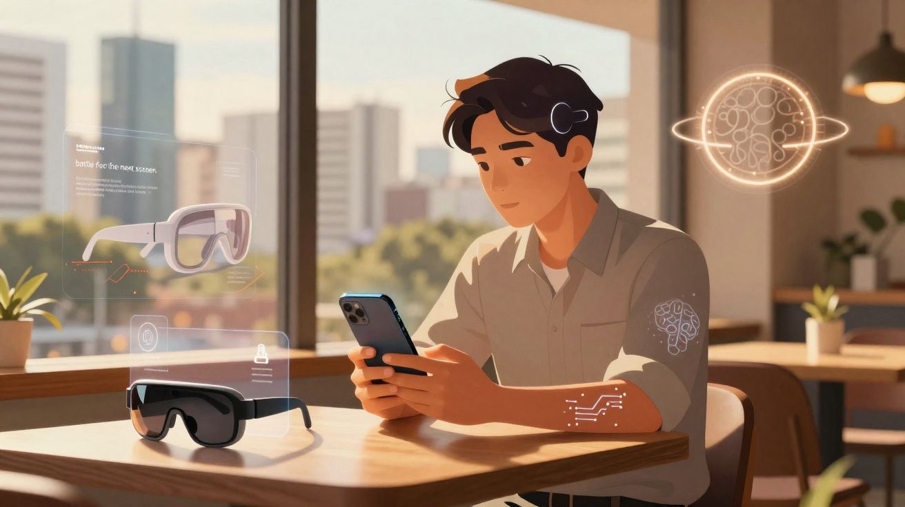 Enquanto Musk, Gates e Zuckerberg preveem o fim do smartphone, o CEO da Apple segue caminho oposto.