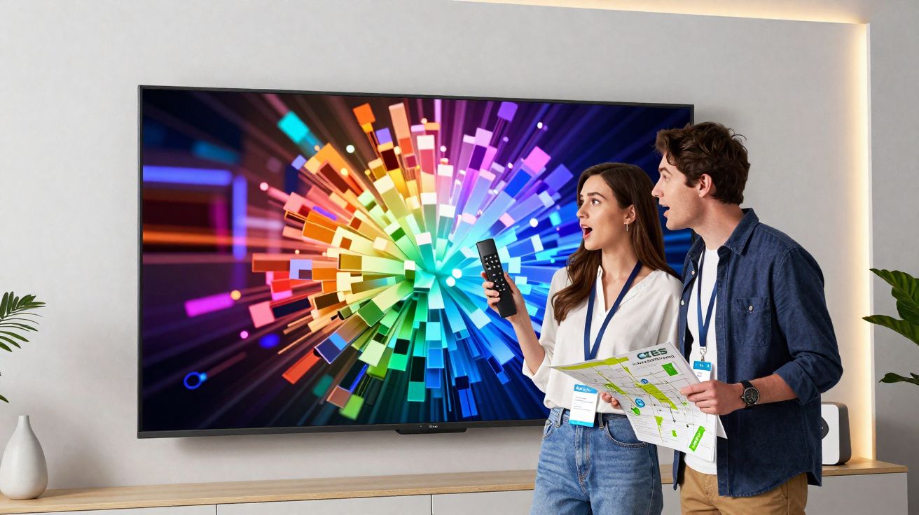 CES 2026: Novas TVs Micro-RGB deixam OLED para trás